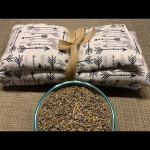 Organic Lavender Neck Wrap and Eye Pillow Set